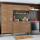 thumbnail image 2 of Cocina Integral Modular Madesa Emilly Top 229cm, 2 of 14