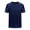 Dark Blue, variant on Raenseen Mens Swim Shirts Rash Guard Shirt T-Shirt UPF 50+ Muscle Gym Tee Short Sleeve Elastic Fluorescent Green 6XL