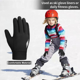 thumbnail image 5 of Guantes de invierno Hombres Mujeres Cálido Forro polar suave Pantalla táctil Antideslizante MFZFUKR CPB-US-XD390-5, 5 of 7