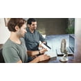 thumbnail image 6 of Blue Microphone Yeti USB Microphone (Silver) with Knox TX-100 Headphones, Boom Arm and Pop Filter, 6 of 13