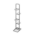 thumbnail image 1 of koolsoo Basketball Ball Storage Rack Basketball Rack for Indoor Outdoor Kindergarten Black, 1 of 9