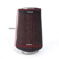 thumbnail image 2 of Universal Air Filter Protective Cover Waterproof Oilproof Dustproof for High Air Intake Filters Black, 2 of 6
