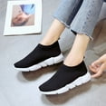 thumbnail image 5 of NOKIO Walking Shoes Women Sock Sneakers Lightweight Comfy Breathable Casual Pull-on Daily Shoes Women Outdoor Mesh Shoes Slip On Comfortable Soles Running Sports Shoes, 5 of 8
