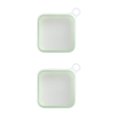 thumbnail image 1 of Injueey Caja de tostadas, contenedor de sándwich de plástico PP, caja de almacenamiento portátil para aperitivos, caja de almuerzo escolar para el 2piezas Injueey CBP036435, 1 of 6