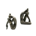 thumbnail image 4 of yuksok Thinker Bookends Book Holder Creative Living Room Desk Sculpture Resin Book Ends, 4 of 9
