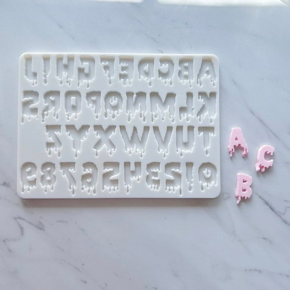 DRIP ALPHABET MOLD