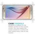 thumbnail image 2 of Vultic [2 Pack] Screen Protector for Samsung Galaxy S6 [Case Friendly], Tempered Glass Film Cover, 2 of 5
