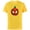 Yellow, variant on Marvel Spider-Man Halloween Spooky Pumpkin Jack-o’-Lantern - Short Sleeve Cotton T-Shirt for Adults - Customized-Yellow