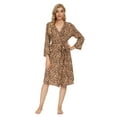 thumbnail image 2 of MintLimit Women's Soft Robes Long Bath Robes Sleepwear Casual Ladies Loungewear, 2 of 4
