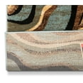 thumbnail image 3 of Well Woven Custom Size Runner - Choose Length - Hudson Waves Blue Geometric Stripes Modern 27 Inch Wide x 50 Feet Long Runner (27" x 50') Abstract Stripes Carpet, 3 of 5