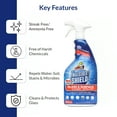 thumbnail image 2 of Unelko 57551 Invisible Shield Dual Action Glass and Surface Cleaner, for Windows, Showers, Tiles, Resists Soil and Grime, 32 oz, 2 of 7
