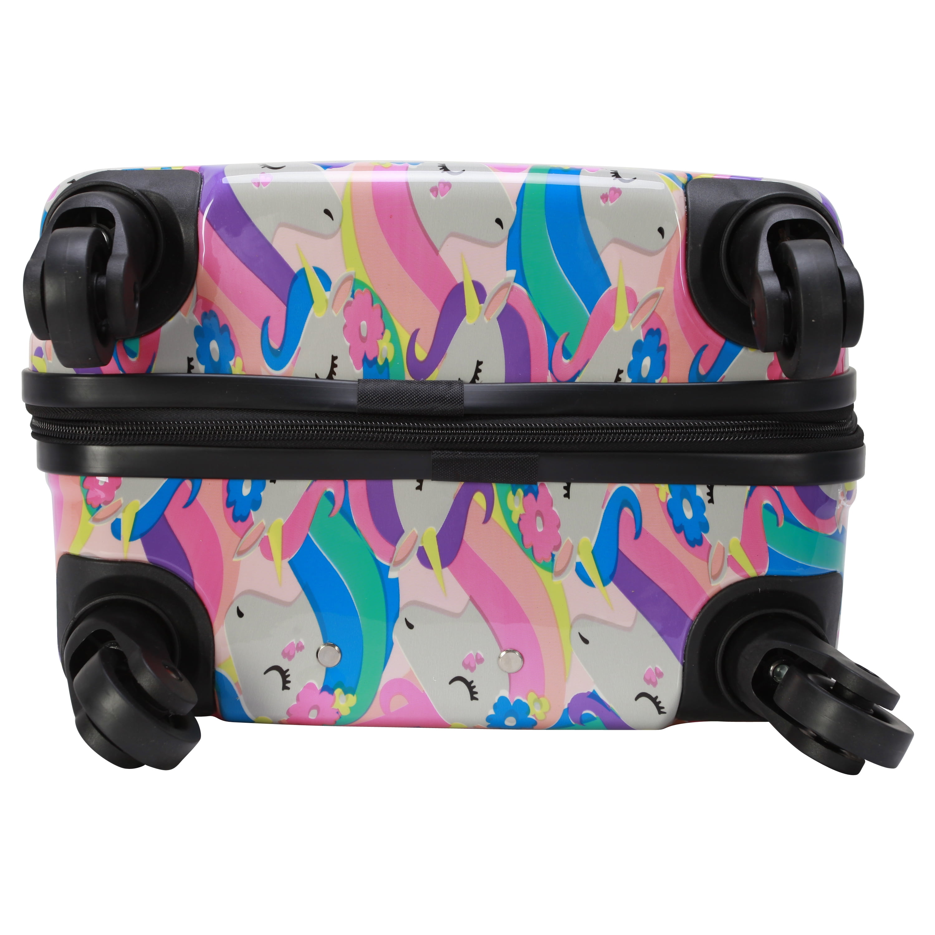 Protege Kids 18" Hardside Carry on Luggage, Unicorn, (Walmart.Com Exclusive)