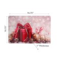 thumbnail image 2 of Christmas Plastic Placemat Red Present - Set of 12, 2 of 4