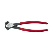 Klein Tools D232-8 End-Cutting Pliers, High-Leverage Wide Throat Clearance with Extended Handles for Longer Reach, 8-Inch