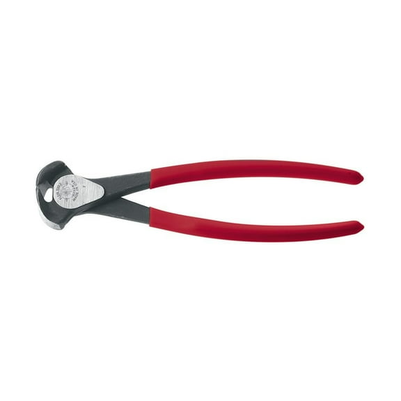 Klein Tools D232-8 End-Cutting Pliers, High-Leverage Wide Throat Clearance with Extended Handles for Longer Reach, 8-Inch
