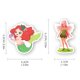 thumbnail image 2 of 50 Uds. Pegatinas de princesa para niñas, calcomanías bonitas impermeables para ordenador portátil, botella de agua, monopatín, bolsa de libros, equipaje, 2 of 9
