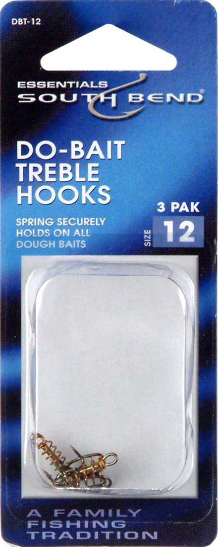 South Bend DBT-12 Do-Bait TrebleHook (3pk) Size 12