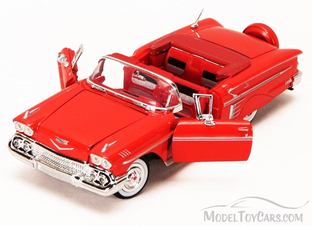 1958 chevy impala diecast model