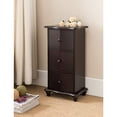 thumbnail image 2 of KB R0423-CH Wood Accent Cabinet - Dark Cherry, 2 of 2