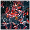 thumbnail image 1 of Picture-Tiles.com: Coral Ceramic Tile Wall Mural WAL500422-55XL. 60"W x 60"H using (25) 12" x 12" Ceramic Tiles-Satin Finish, 1 of 3