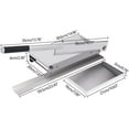 thumbnail image 5 of Miumaeov 16 inch Guillotine Machine Manual Meat Bone Cutter Rib Slicer Heavy Duty Chicken Cutting Machine for Beef Goat Pig Fish Butcher Commercial Kitchen, 5 of 8
