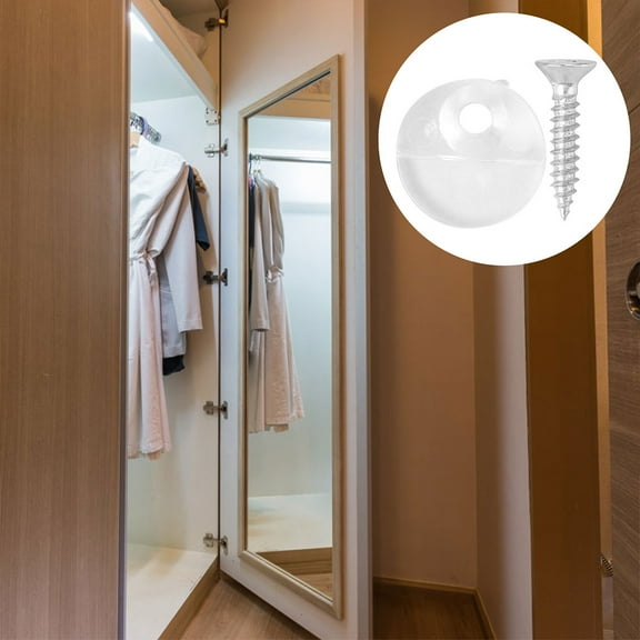 UPOUART 100Pcs Mirror Clips Iron for DIY Enthusiasts in Study Room