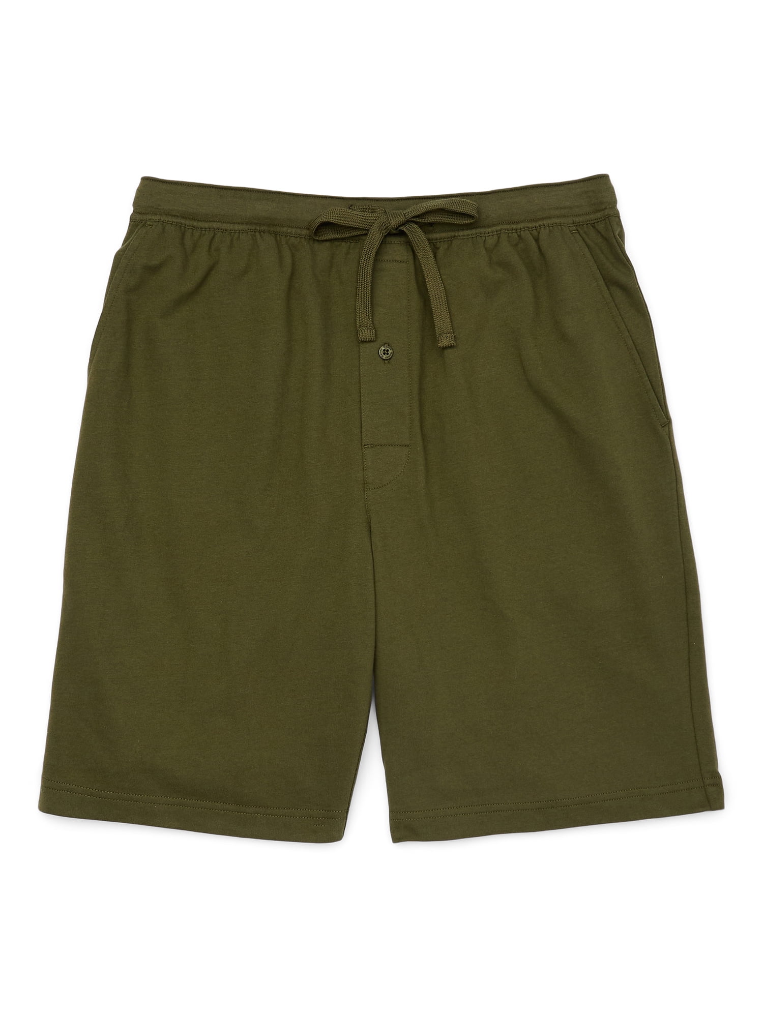 Hanes Originals Men's 100% Soft Cotton French Terry Knit Sleep Short, 2-Pack, Sizes S-2XL