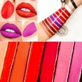 thumbnail image 7 of Matte Shimmer Lipstick Palette  18 Color , DE'LANCI Cream  Red Lip Glosse Makeup Pallete Highly Pigmented, Long Lasting Waterproof Lip Makeup Pallet Matte Shimmery Shiny Pigmented, 7 of 7