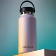 thumbnail image 3 of URBAN SOMBRERO FJULflask Vacuum Insulated Water Bottle 32oz - Stainless Steel Thermo Mug - Wide Mouth Chug Lid Screw Top - Metal Canteen Keeps Hot for 12 & Cold for 24 Hours (Orange), 3 of 7