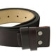 thumbnail image 3 of 2x Cinturón de material cuero para Hombres de 38 Mm Sin Hebil Correa de cinturo de DIY Accesorios de Reempzo Regalos de Cumpleaños BLESIY Cinturones de vestir casuales para hombre, 3 of 7