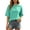 0630S*Green, variant on Plus Sized T Shirts for Womens Trendy Loose Fit Short Sleeve Tops Summer Jesus Printed Going out Graphic Tees Shirts 0630S*Green XL