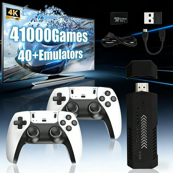 The Legacy Console - 128GB Heirloom Gaming Archive, 40,000  Timeless Classics with 4K Upscaling & Dual Wireless Controllers