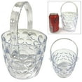 thumbnail image 6 of 1 Clear Ice Bucket Container Cooler Crystal Plastic Wine Chiller BPA Free 42oz, 6 of 7