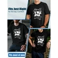 thumbnail image 6 of AllAreN Fathers T-Shirt Best Papa in the World T-Shirts for Father Summer Casual Personalized Father Shirt, 6 of 7