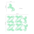 thumbnail image 2 of IDEANATEGRATE Con Stickers De Pared Unicornios Que Brillan En, 2 of 8