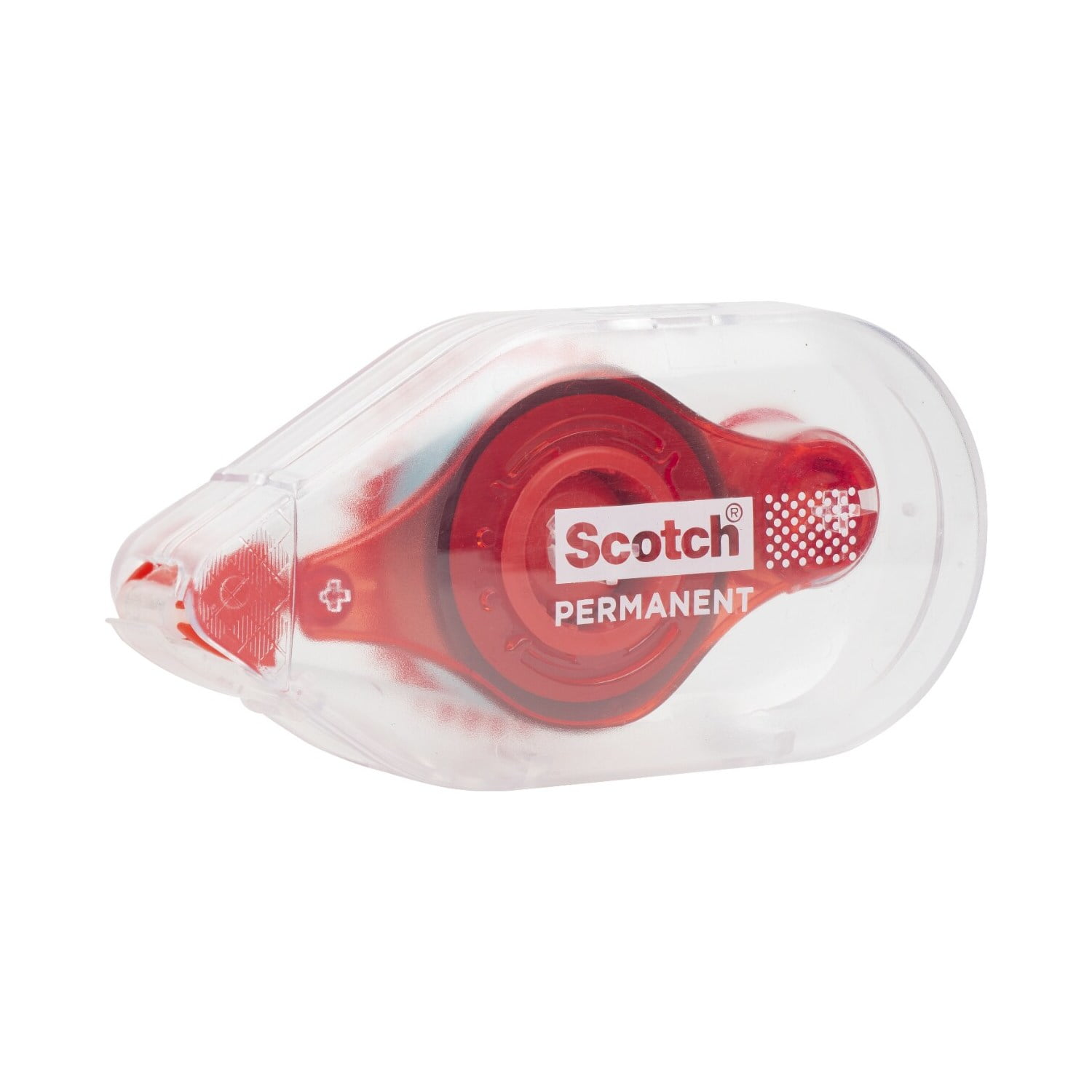 (4 pack) Scotch Adhesive Dot Roller, Clear, 1/3 in. x 49 ft, 1 Roller