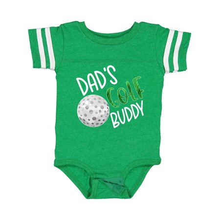 

Inktastic Dad s Golf Buddy with Golf Ball Boys or Girls Baby Bodysuit