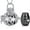 Black, variant on Vintage Cremation Jewelry Hollow Flower Urn Necklace for Ashes With Mini Keepsake Jar Urn Locket Pendant Memorial Ashes Jewelry for Women/Men