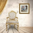 thumbnail image 3 of Rogozina, Svetlana 12x12 Gold Ornate Wood Framed with Double Matting Museum Art Print Titled - Bouquet in Blue Vase, 3 of 4
