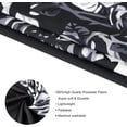 thumbnail image 5 of Tapiz de calavera para colgar en la pared de amantes besándose, tapiz de esqueleto humano en blanco y negro con decoración de corona de rosas, arte de pared para dormitorio, 5 of 5