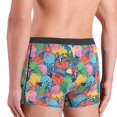 thumbnail image 4 of Men's Boxer Briefs, Starfish And Algae Soft Comfy Mens Underwear Boxer Briefs Breathable With Widen Waist, 4 of 7