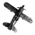 thumbnail image 3 of EXHUMKY Metal Planes Model Airplane Iron Decorative Office Decor Living Room 1Pack, 3 of 8