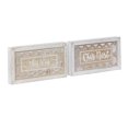 thumbnail image 6 of DecMode Indoor White Wood Farmhouse Sign Wall Decor, Set of 2, 6 of 9