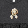 thumbnail image 4 of Inktastic Pocket Goldendoodle Girls Baby Dress, 4 of 5