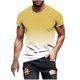 thumbnail image 2 of Tops para hombre, blusas y camisas de manga corta con cuello redondo para hombre, jersey informal de moda con estampado de cuello redondo para hombre, pantalones cortos deportivos para fitness, blusa, 2 of 4