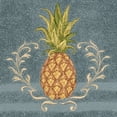 thumbnail image 3 of Linum Home Textiles Turkish Cotton Welcome Embellished Hand Towel Set Color: Cream Size: 2 PC SET, 3 of 5