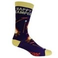 thumbnail image 7 of Women's Happy Camper Socks Funny Outdoor Hiking Adventure Graphic Novelty Nature Footwear, 7 of 7