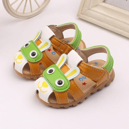 

YOHOME Toddler Infant Kids Baby Boy Cartoon LED Luminous Shoes Sneakers