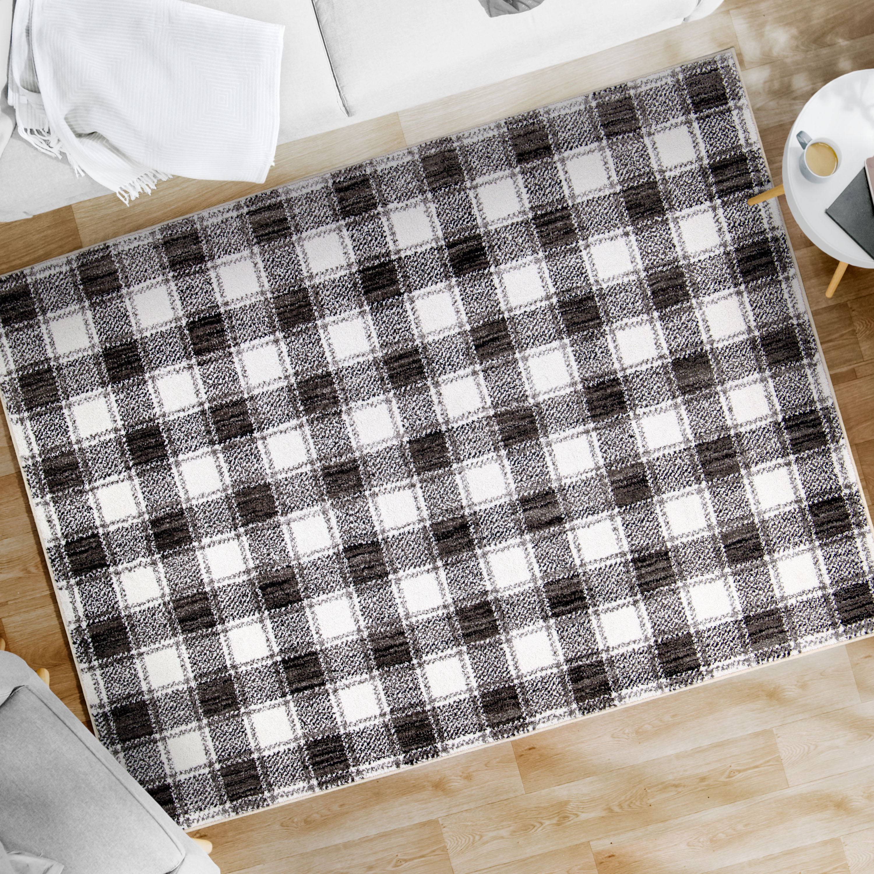 Better Homes & Gardens Gingham Plaid Area Rug