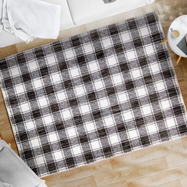 Better Homes & Gardens Gingham Plaid Area Rug